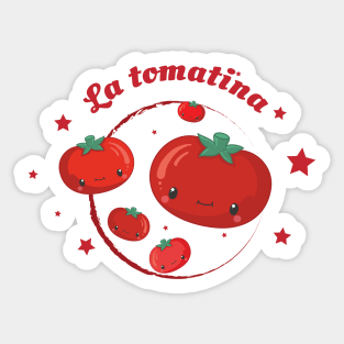 La Tomatina Sticker